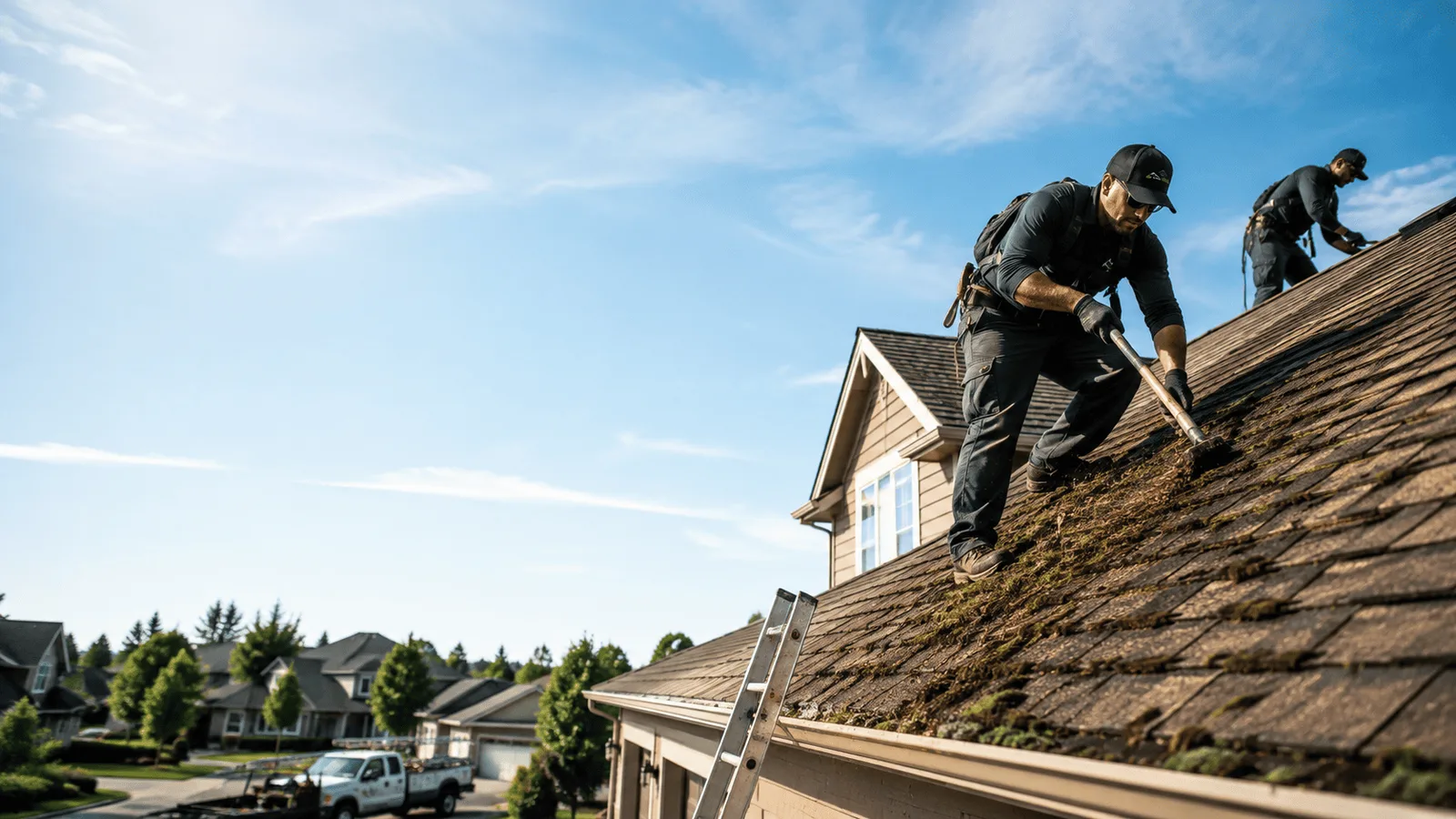 Roof Moss Removal in Redkey, IN near me